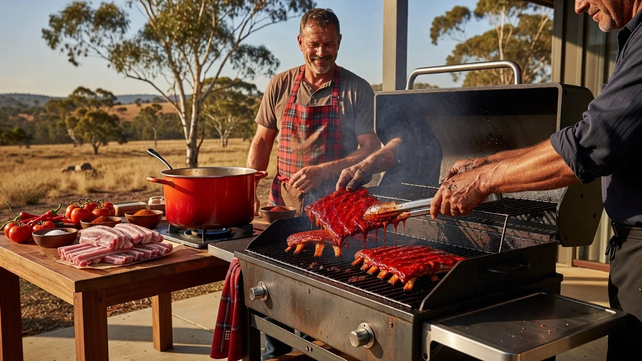 Professional header image for step-by-step guide: Pork Ribs Recipe: The Complete Australian BBQ Guide